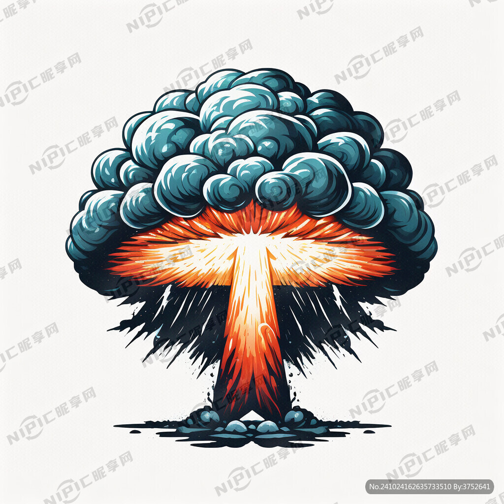 蘑菇云 核爆能量 互联网广告