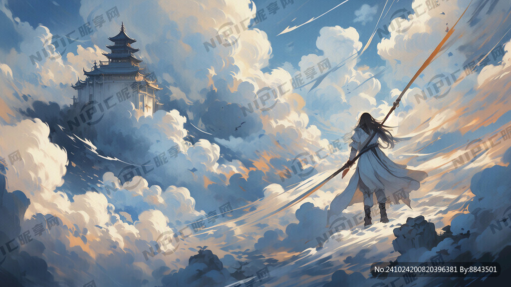 蓝天、白云、剑网三、雾海寻龙