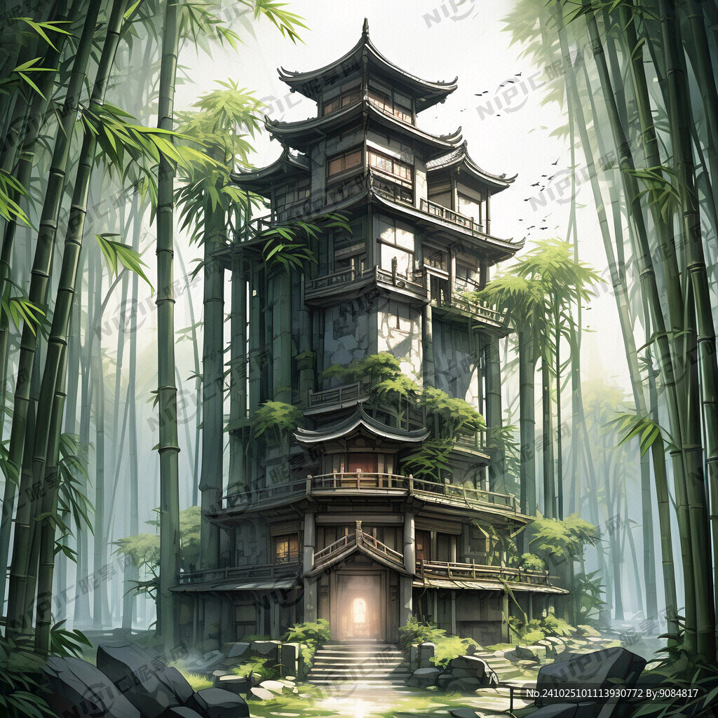 竹元素精神堡垒