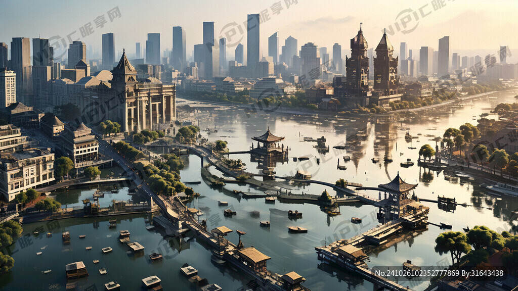 济南城市地标 水文