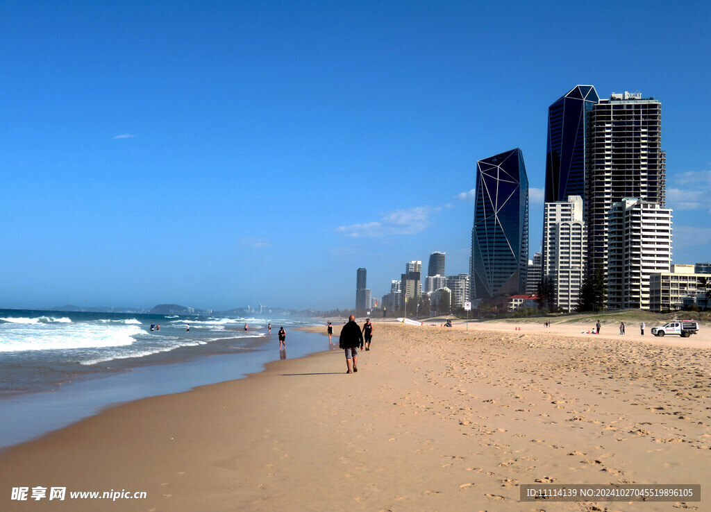 黄金海岸海滨风景