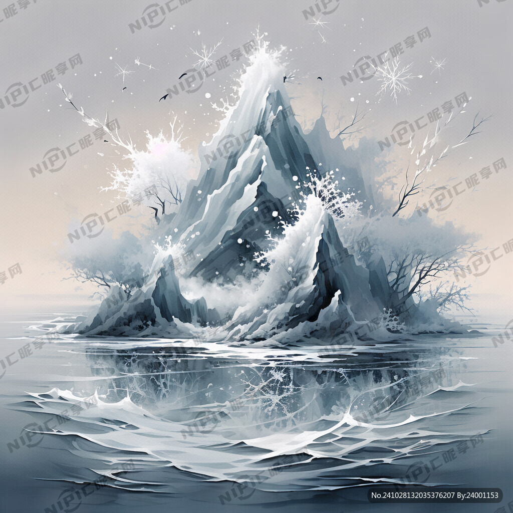 雪花 梦幻 大海