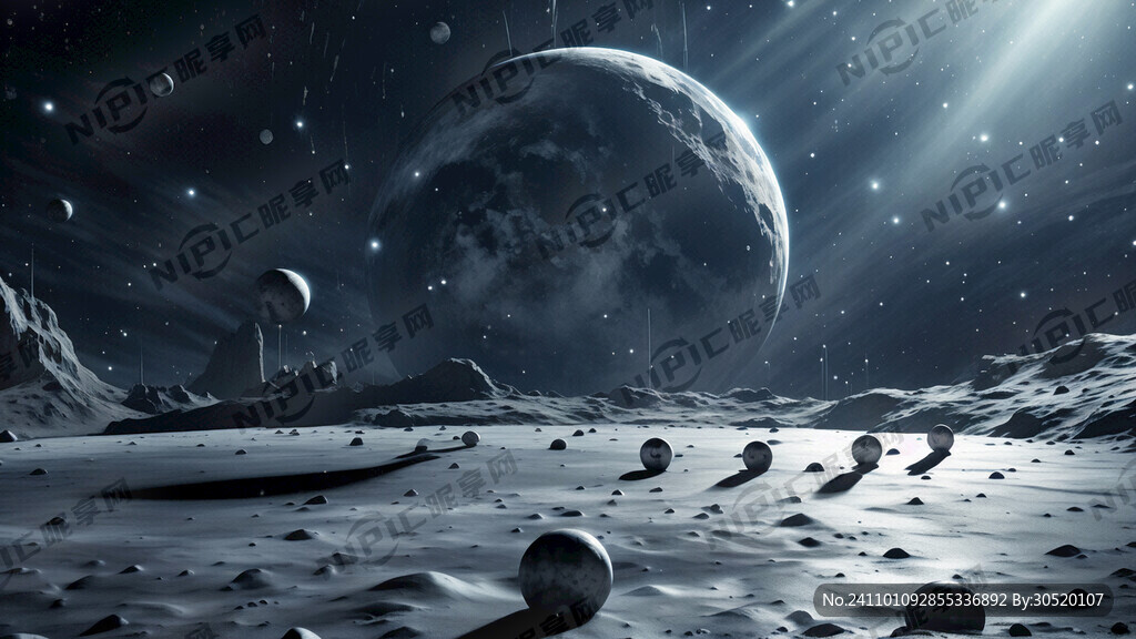 月球 台球 星环 宇宙飞船