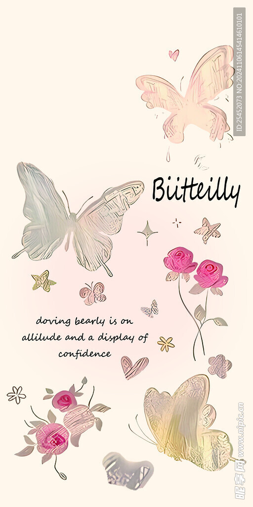 高颜值仙境蝴蝶