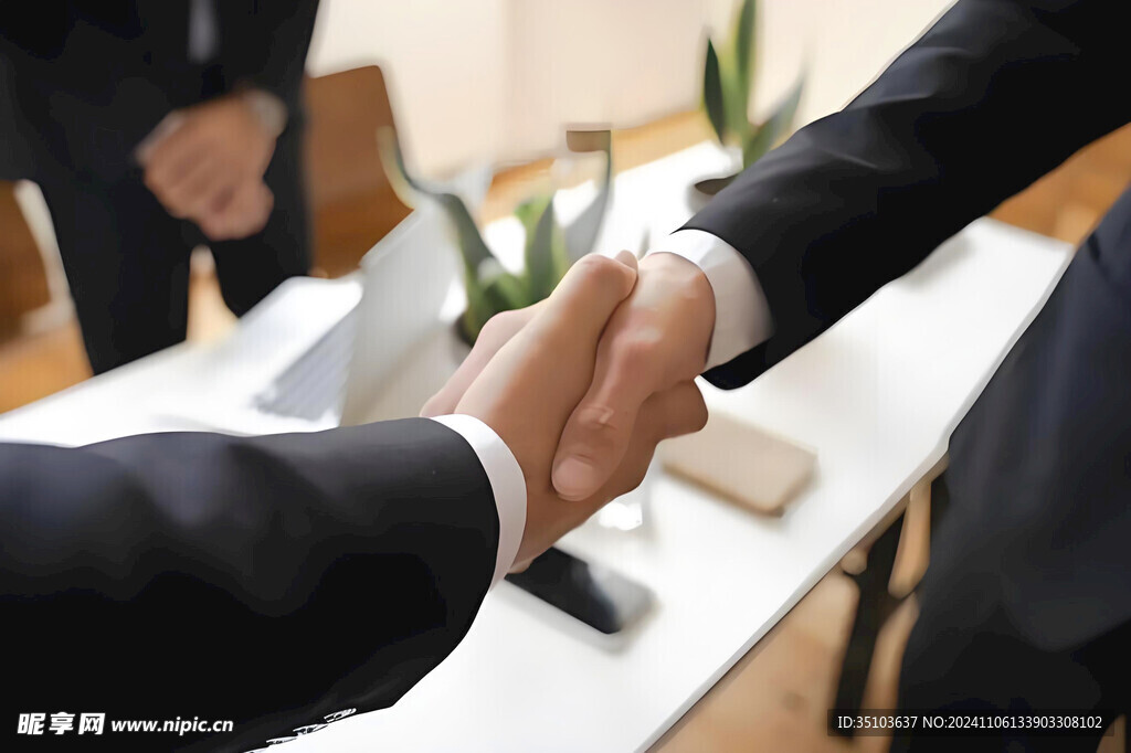 商务握手