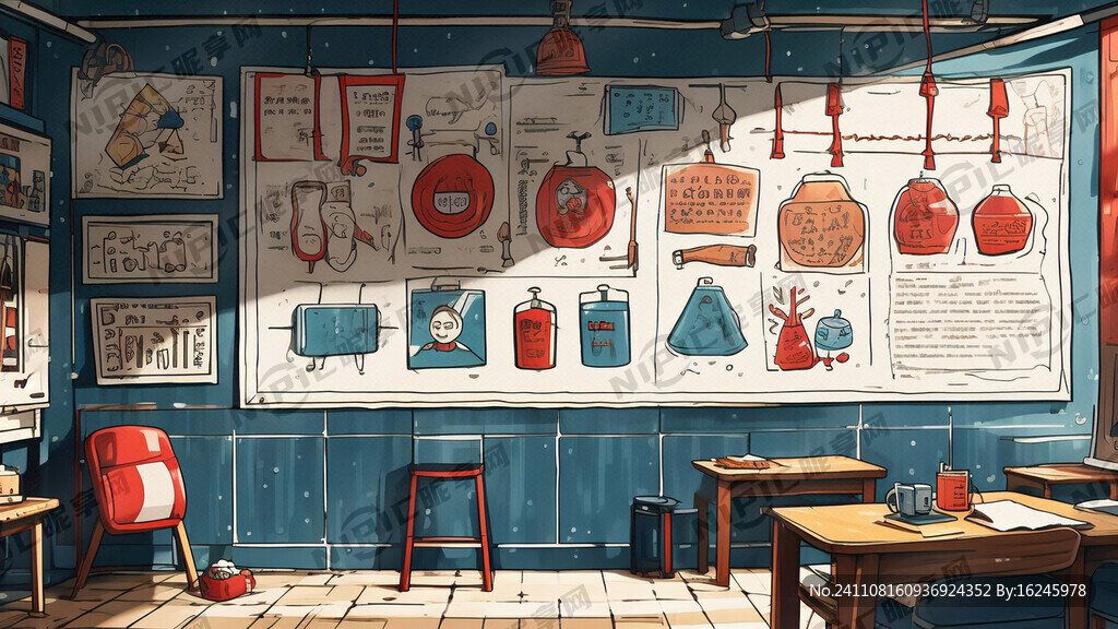 小学手抄报线稿 防溺水 防滑倒