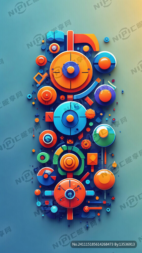 多端同步立体图标