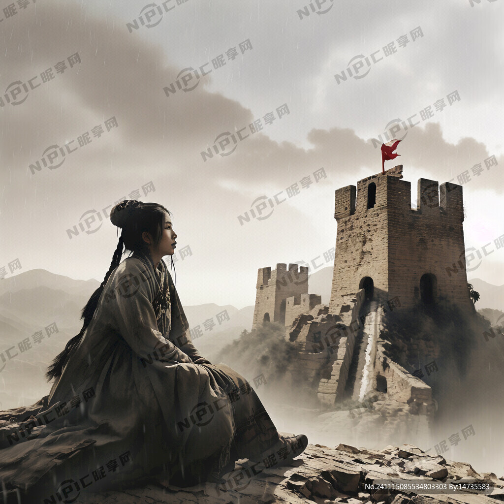 孟姜女哭长城剪影