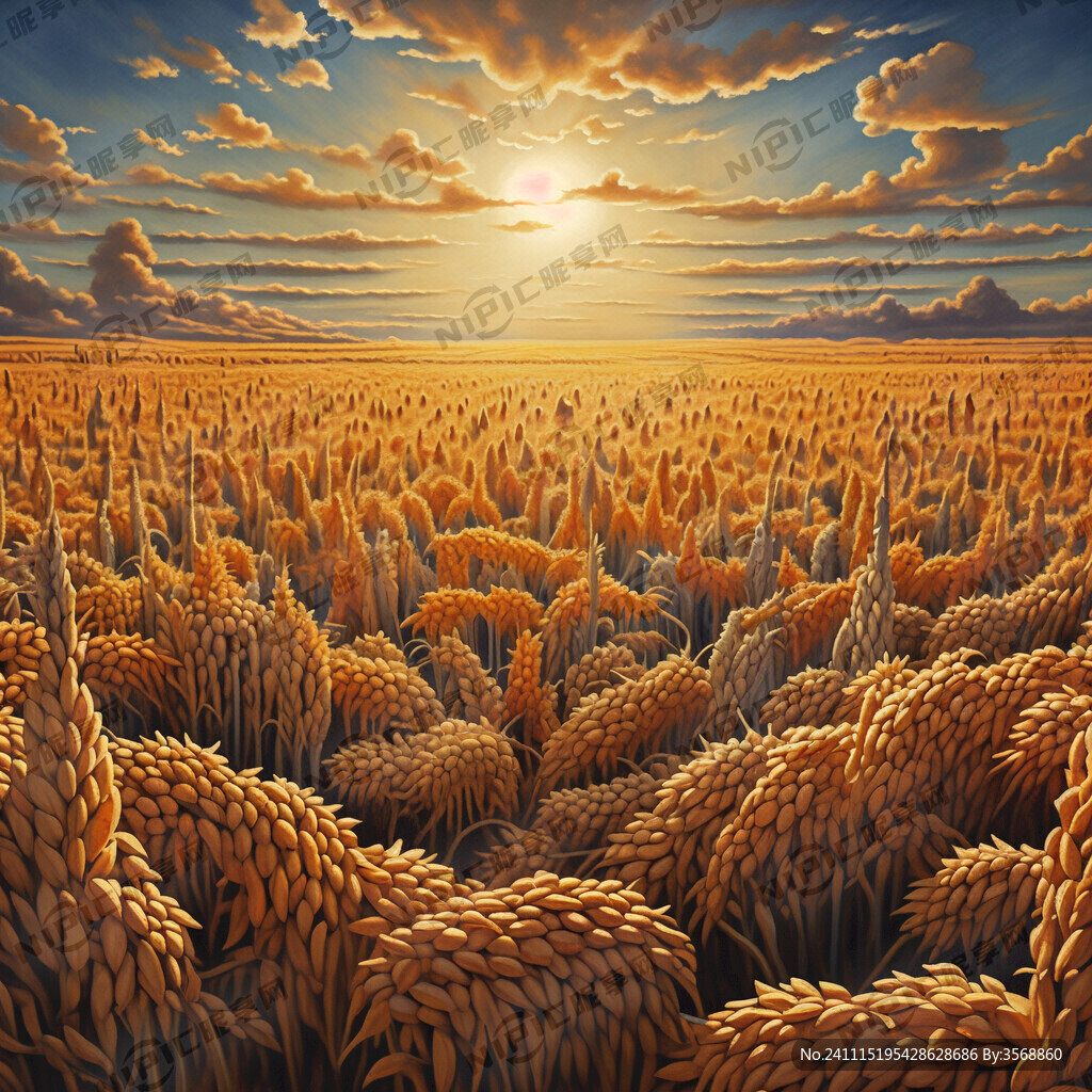 黍子地一望无际