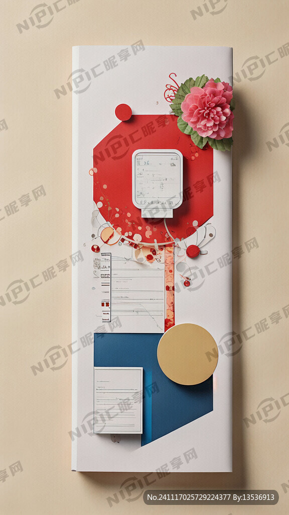 网盘三折页纸质宣传品