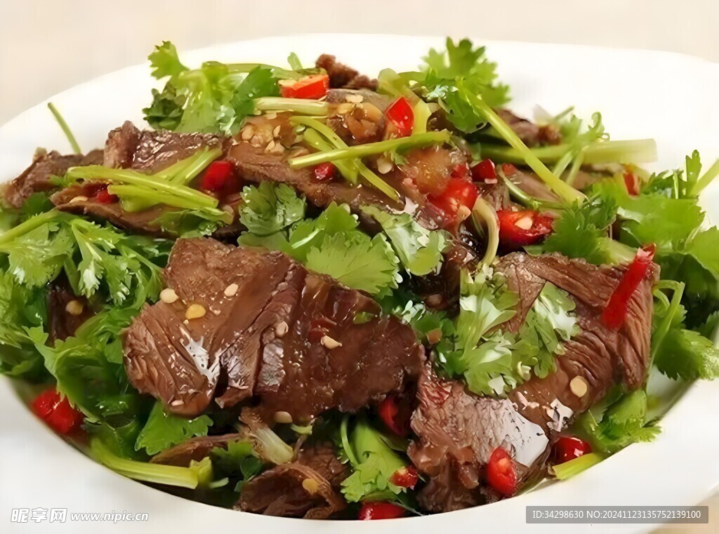 凉拌牛肉