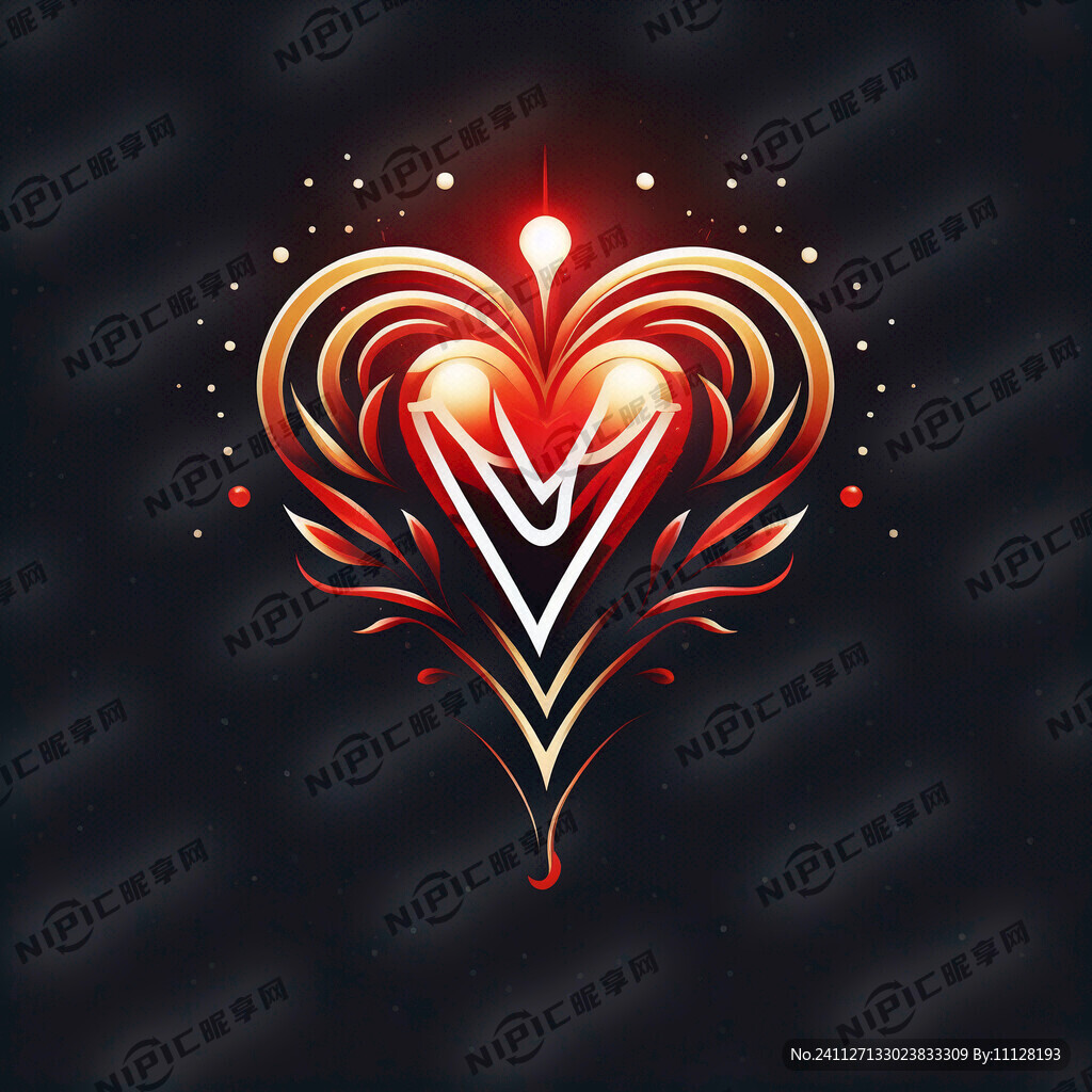 悦心两字组合成品牌标志