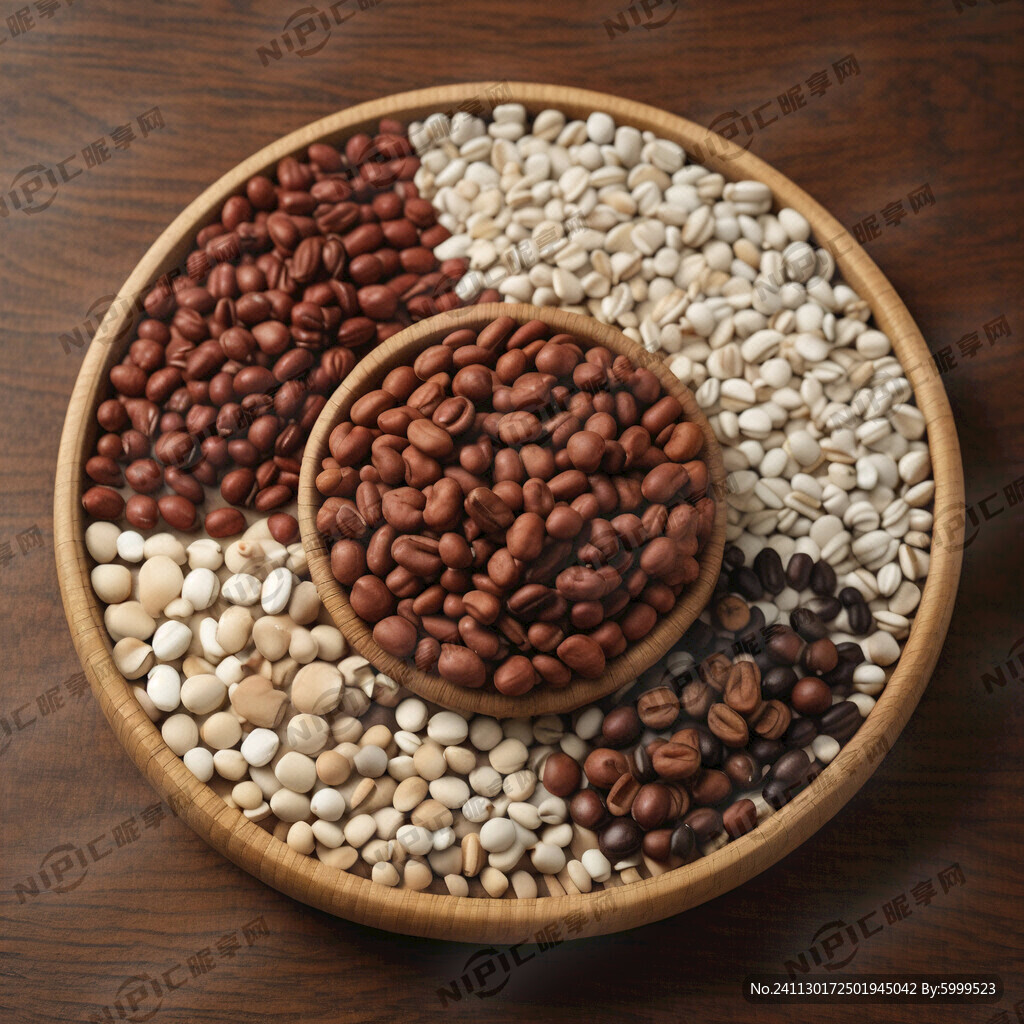 红豆 薏米 小米 大豆 绿豆