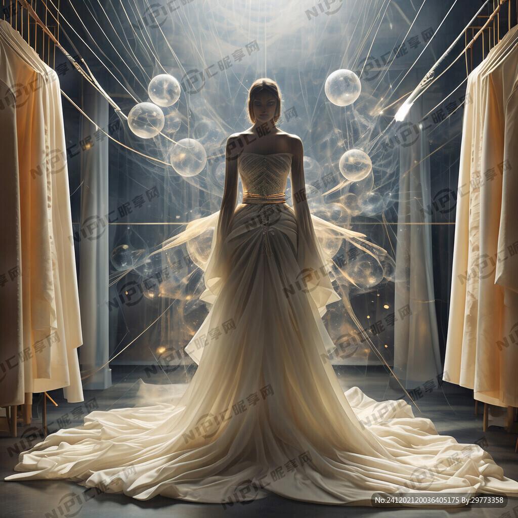 服装阳离子线条