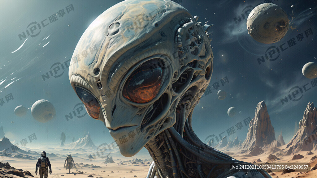 外星球 高度文明 极致细节