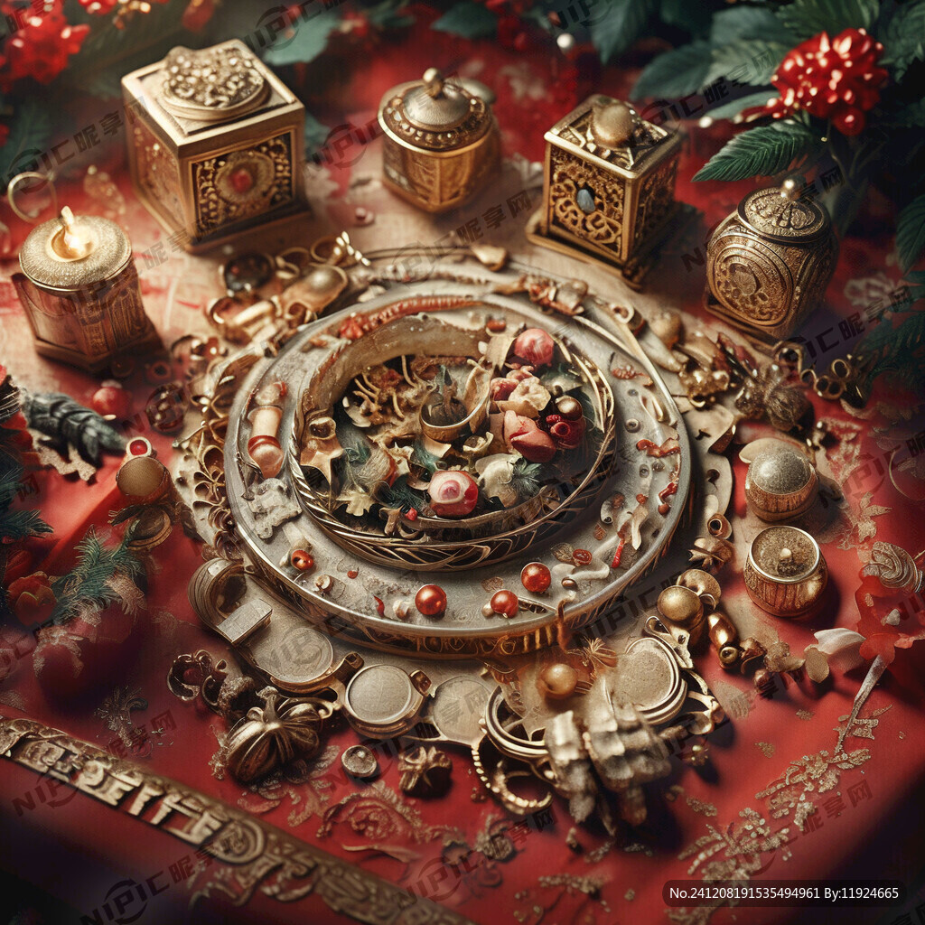 圣诞元旦珠宝单页