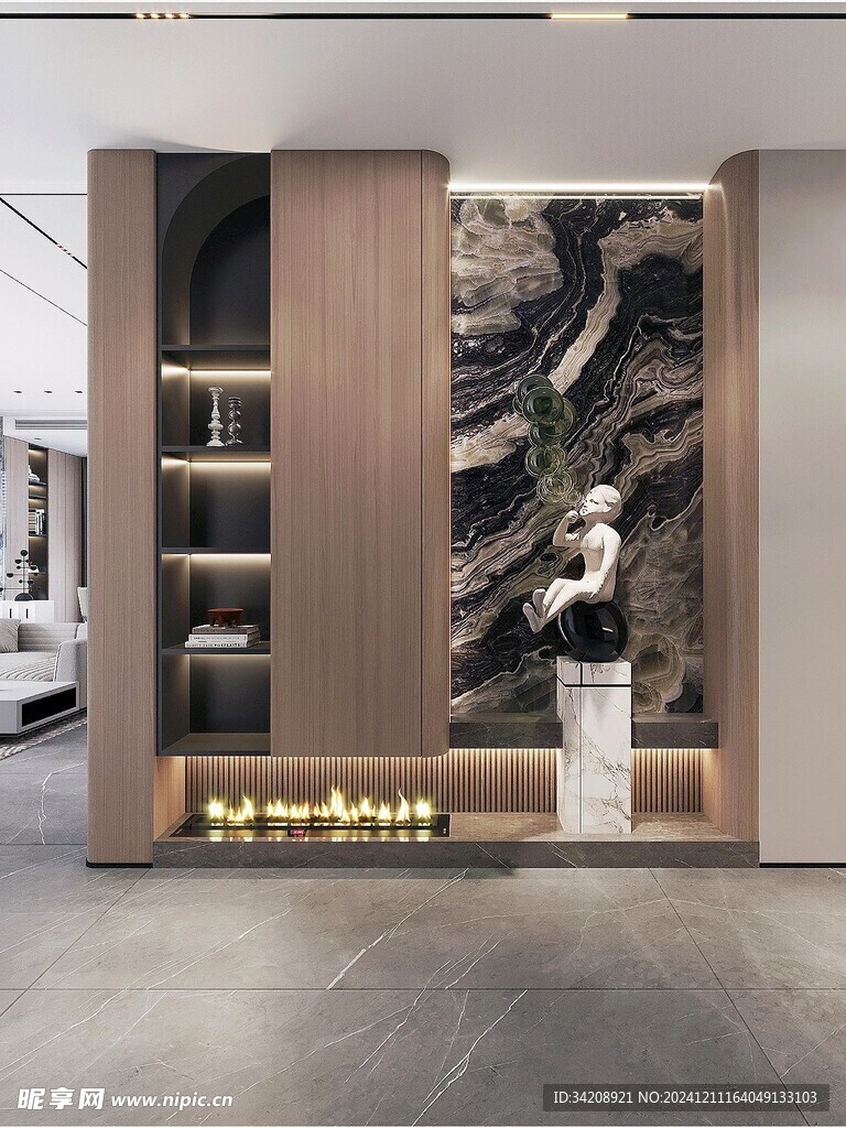 室内设计全屋定制穿插高级感家装