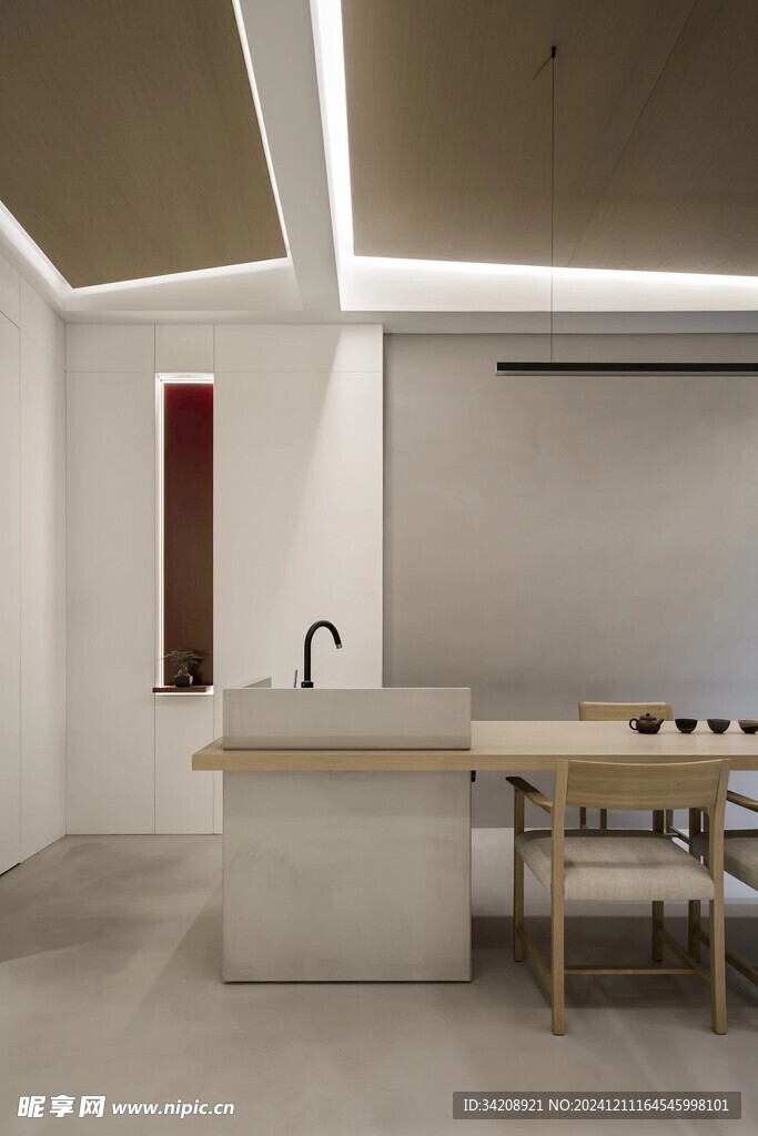 室内设计全屋定制穿插高级感餐厅