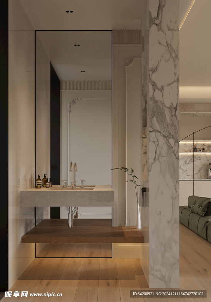 室内设计全屋定制穿插高级感家装