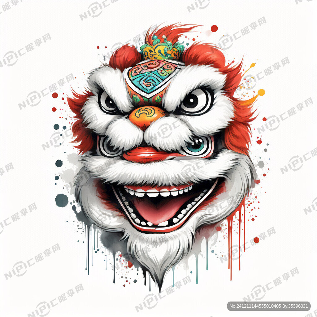 欧美风格彩绘图