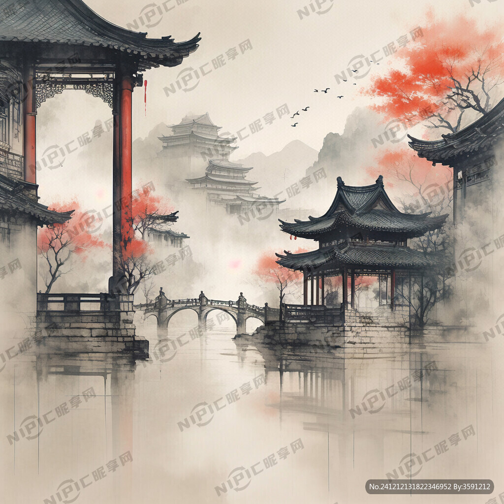 古代建筑 恢弘大气