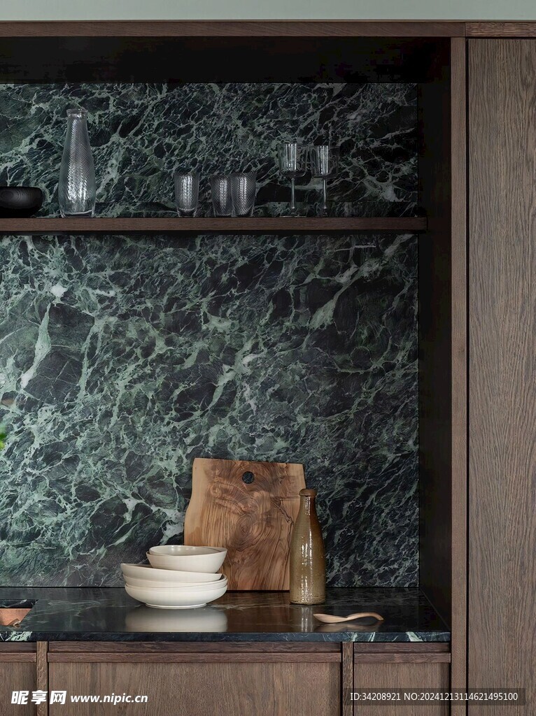 岩板大理石装修餐桌石材素材