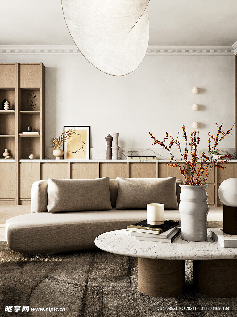 骨骼线胡桃木复古中式风格柜子门