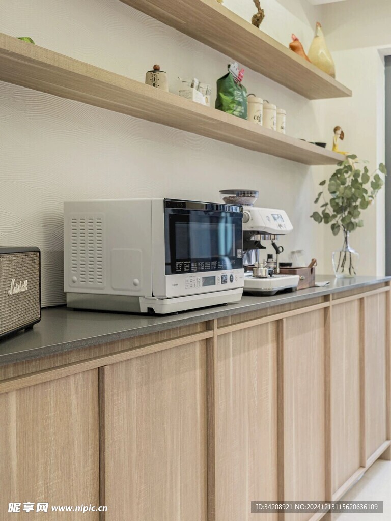 骨骼线胡桃木复古中式风格柜子门