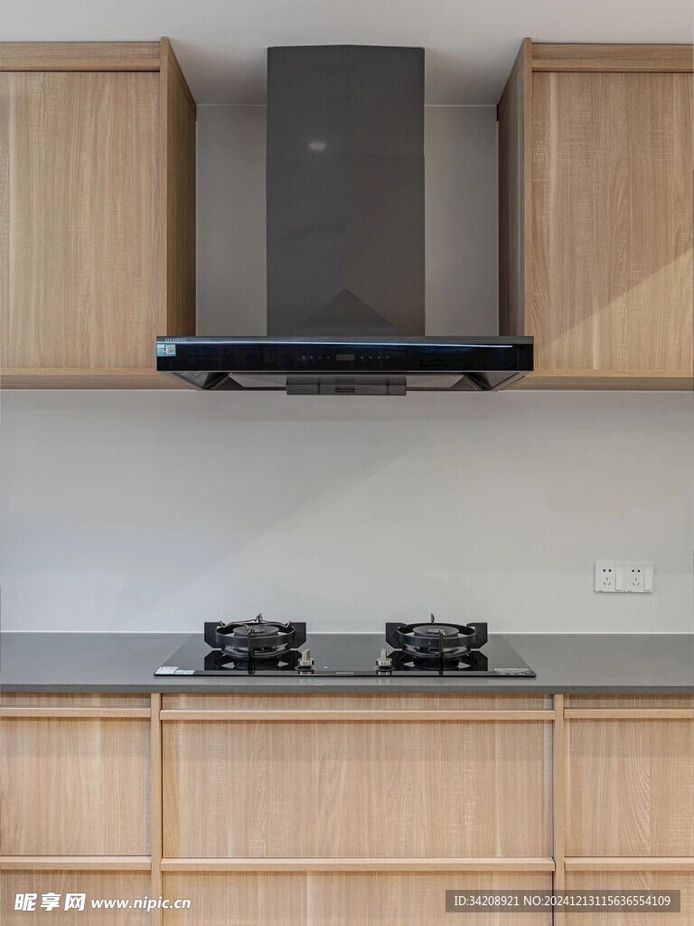 骨骼线胡桃木复古中式风格柜子门