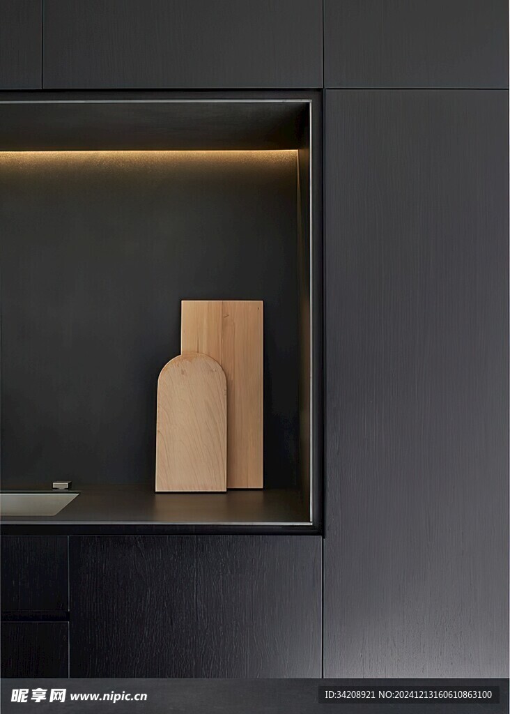 全屋定制高定木作品细节家装设计