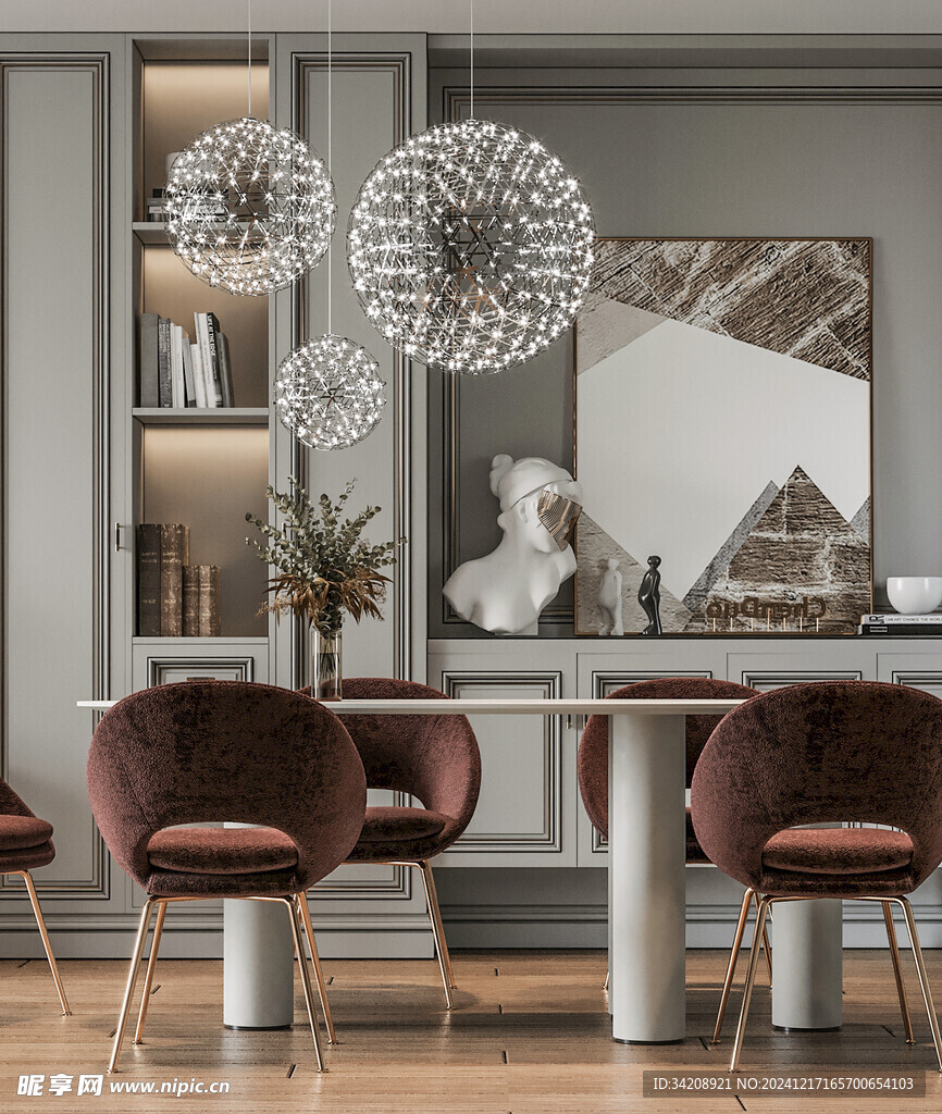 客厅美式简约风格大豪宅装修饰品