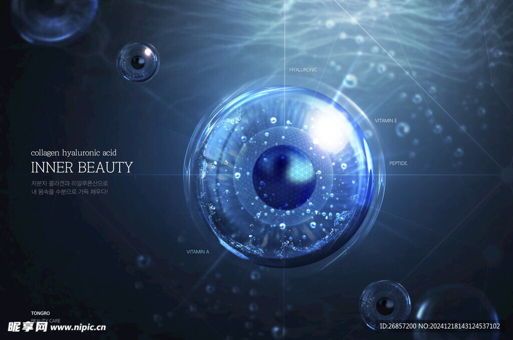 橙色气泡细胞生物