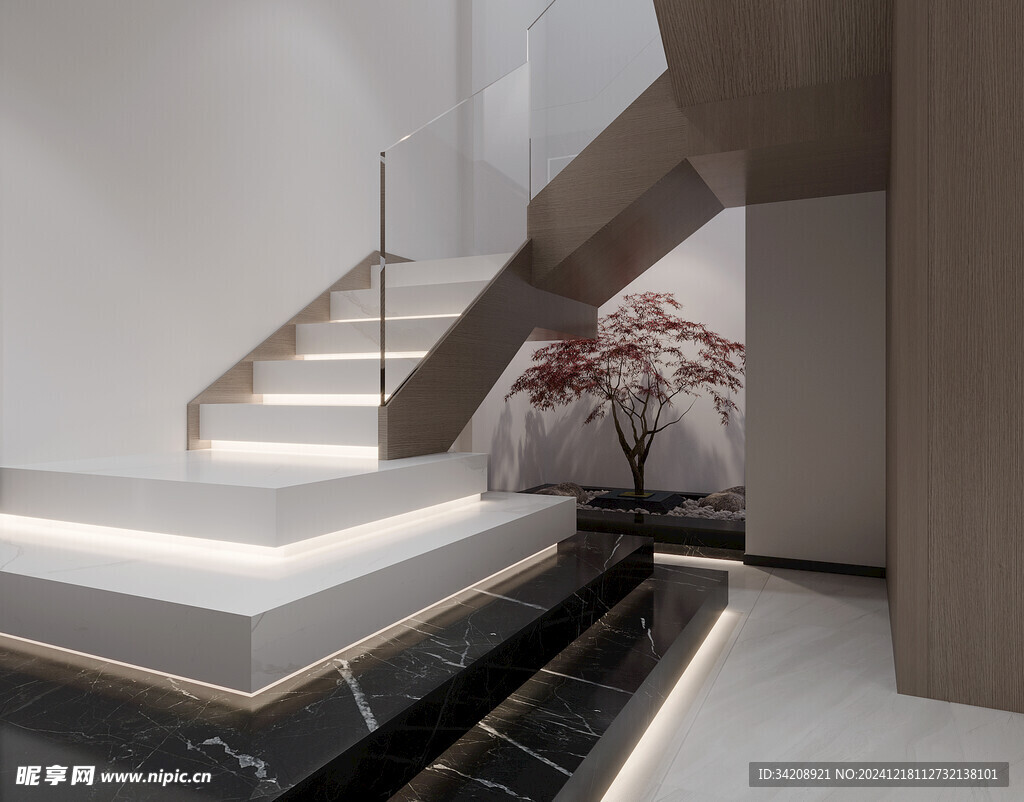 现代简约高级感新中式复古风客厅