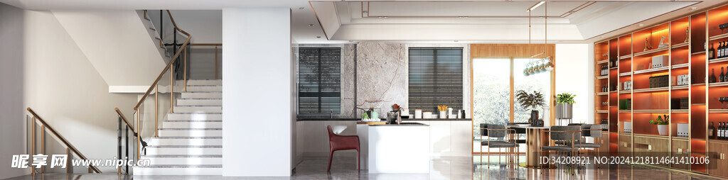 现代简约高级感新中式复古风客厅