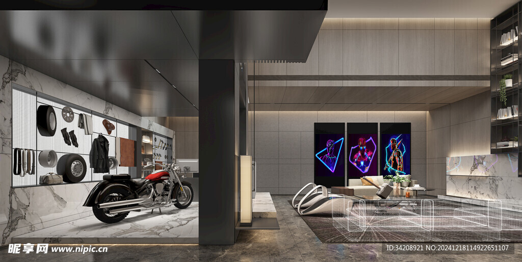 现代简约高级感新中式复古风客厅