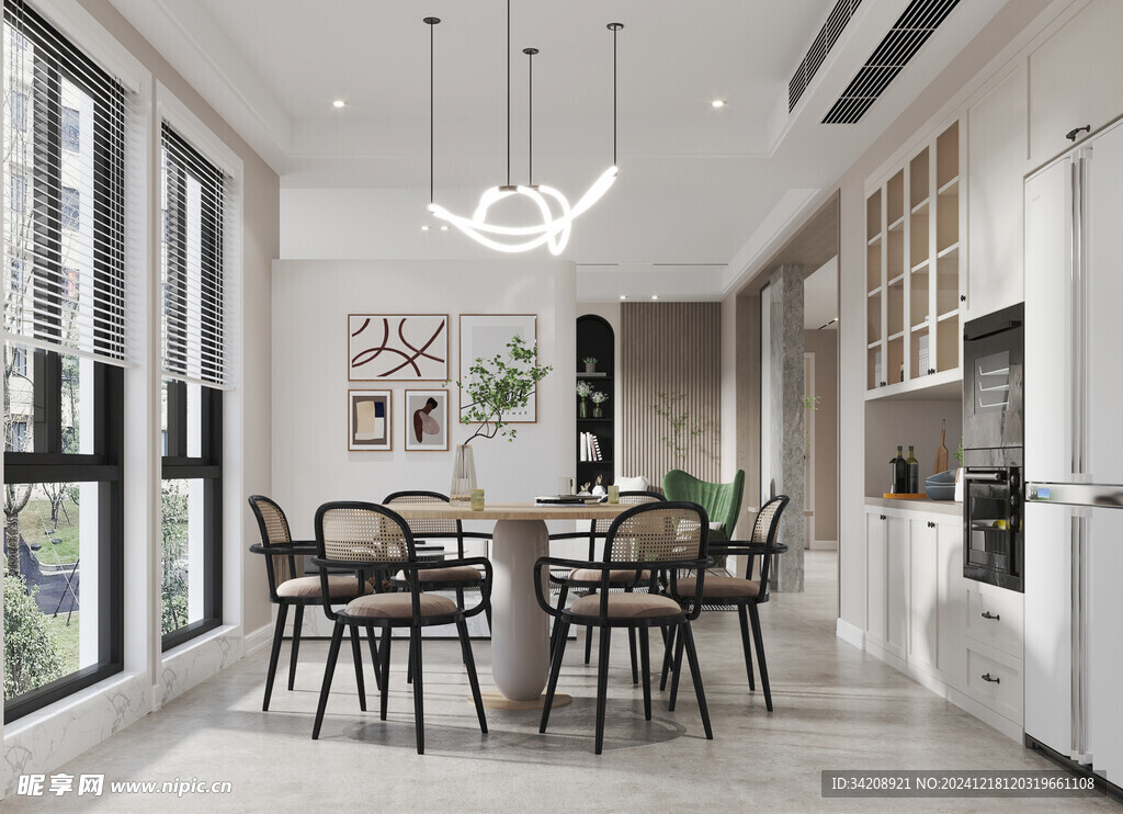 现代简约高级感新中式复古风客厅