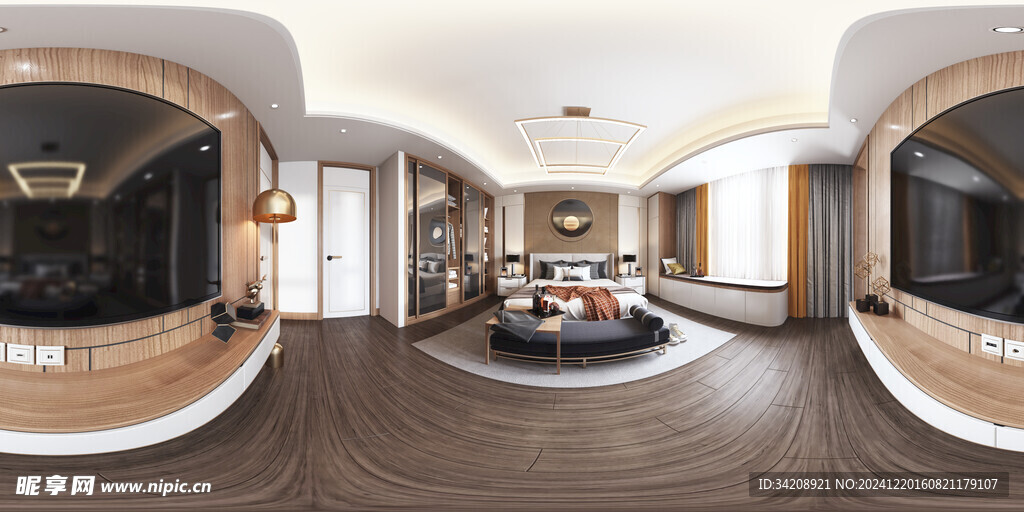 小空间次卧室室内设计现代简约风