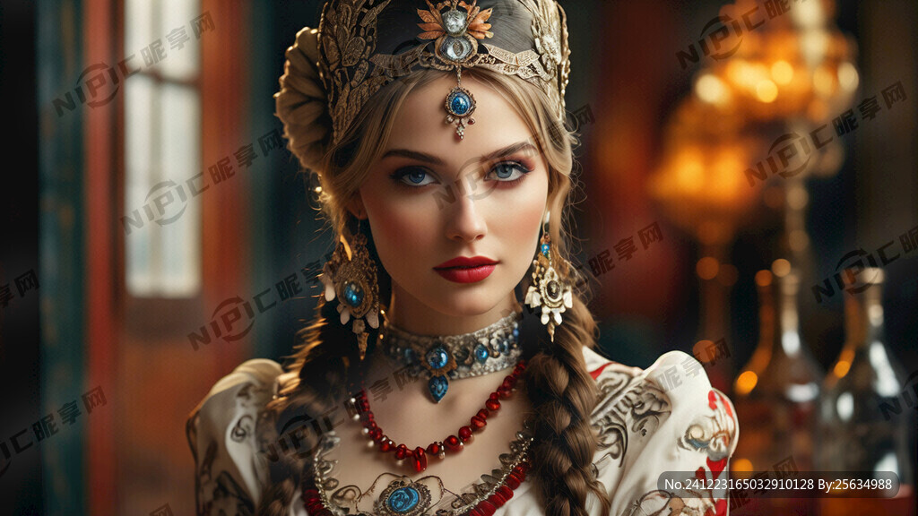 俄罗斯美女 伏特加