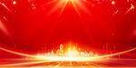 红色大气背景
