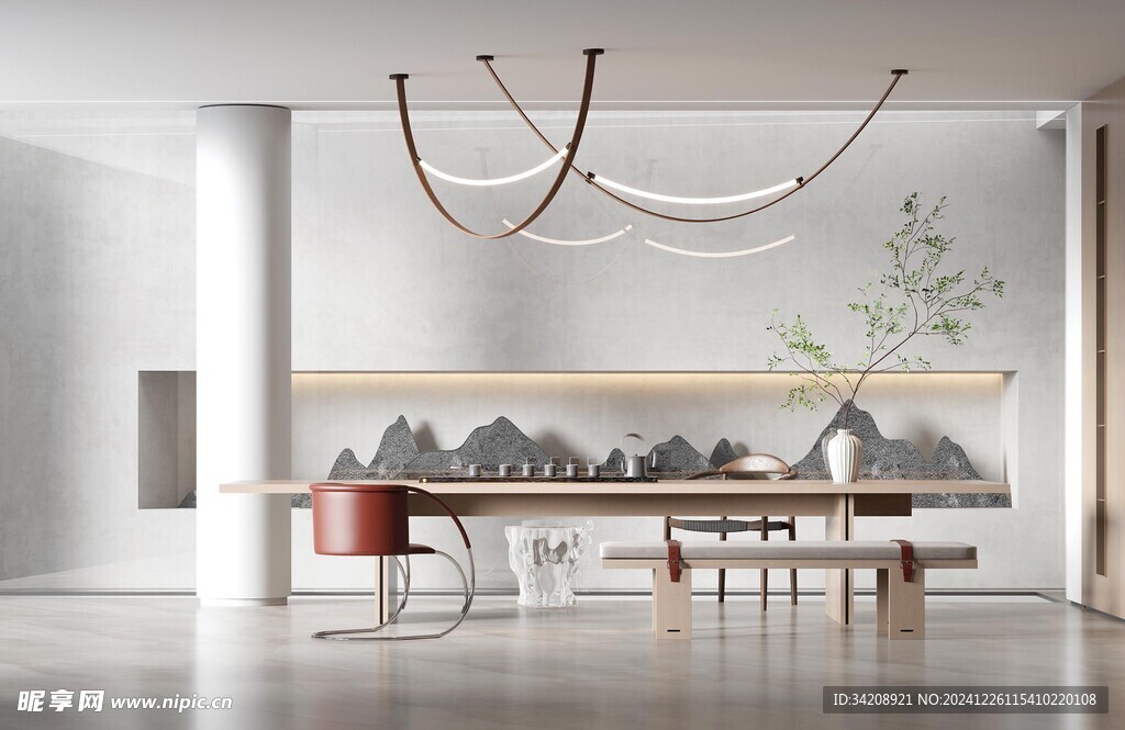 小空间次卧室室内北欧现代简约风