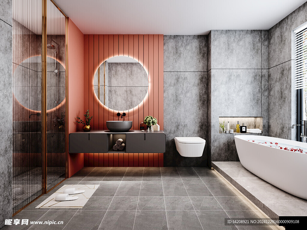 卫生间厕所洗手台盆卫浴家居装修