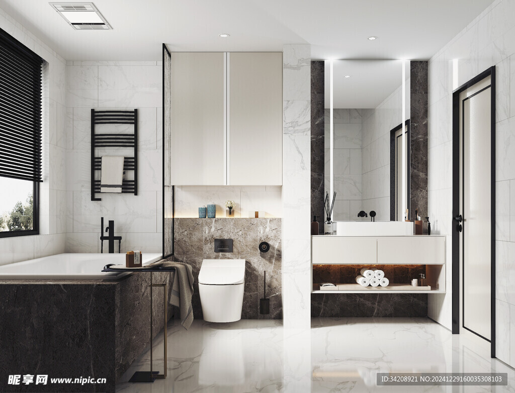 卫生间厕所洗手台盆卫浴家居装修