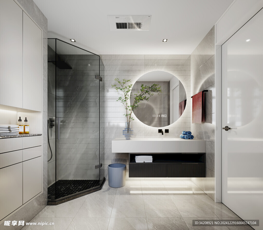 卫生间厕所洗手台盆卫浴家居装修