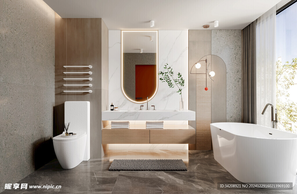 卫生间厕所洗手台盆卫浴家居装修