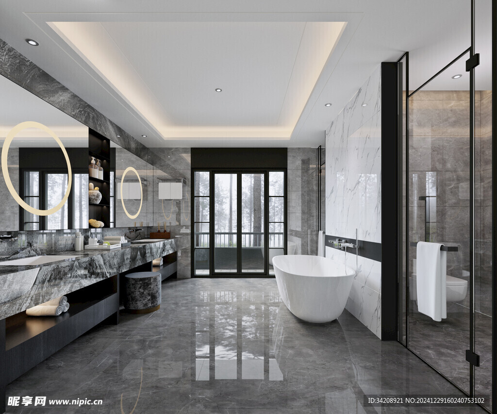 卫生间厕所洗手台盆卫浴家居装修