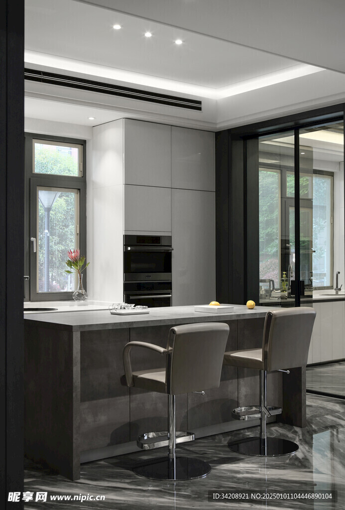 家居客厅卧装修卧室现代简约厨房