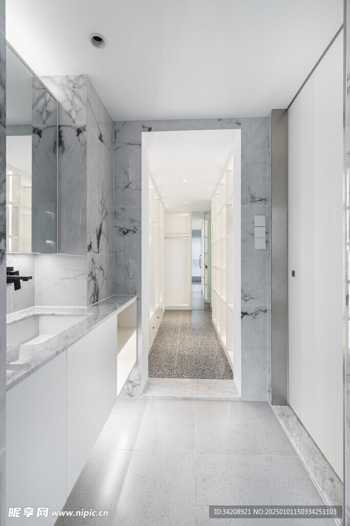 现代客厅卧室极简约风家居卫生间