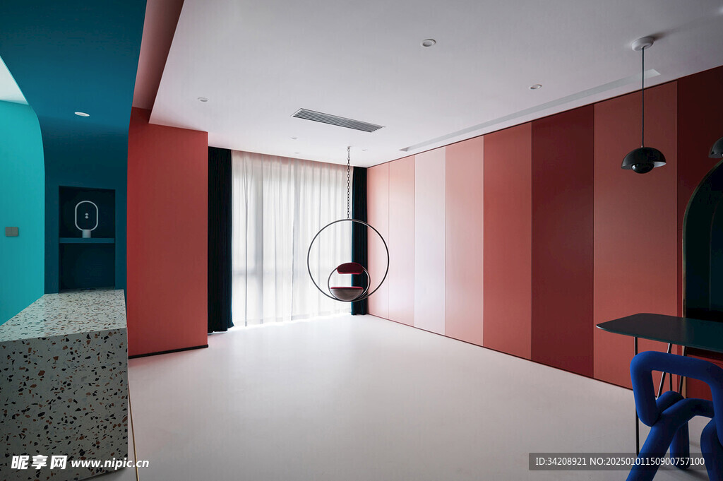 现代客厅卧室高饱和风家居装饰品