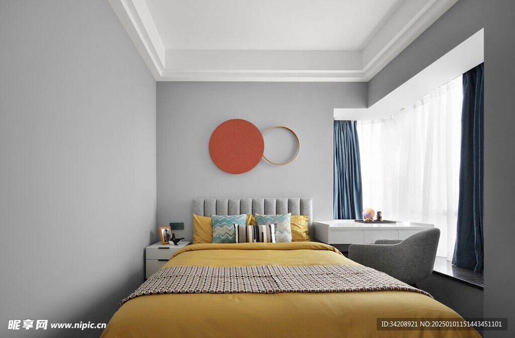 现代客厅卧室极简约风家居装饰品