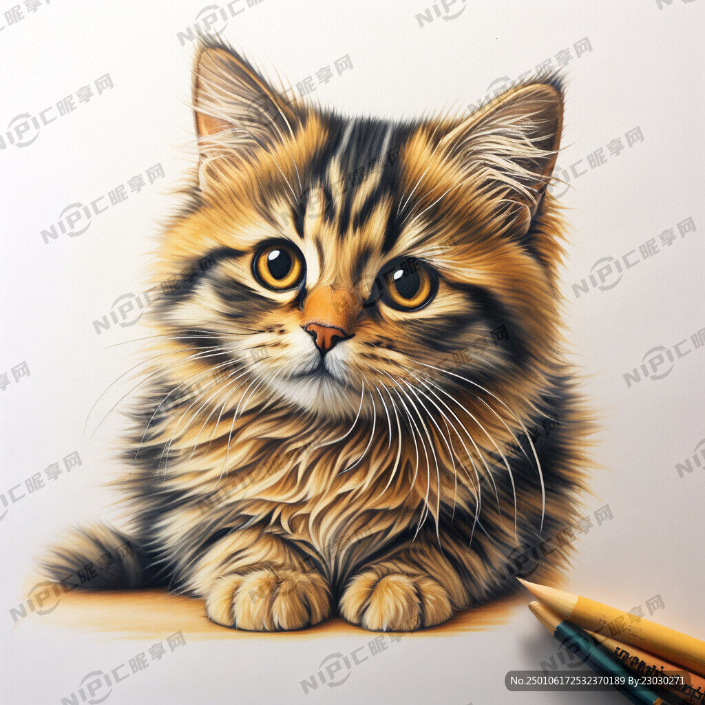 可爱短发女生 熊猫 新春 微笑